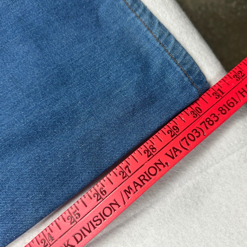 Vintage Levis Skosh More Comfort Orange Tab Jeans Size 33x31 - Picture 5 of 7